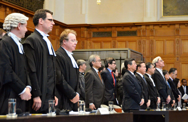 Hague ICJ whale trial verdict