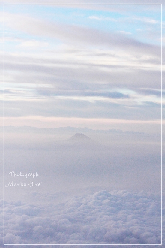【あなたと見た空 ～雲の上の富士山～】