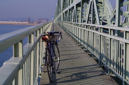 尾張大橋 自転車