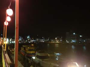 三崎港の夜