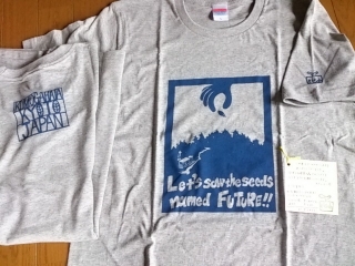 理想の森プロジェクトTシャツ