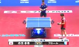 日本VSフランス　世界卓球2014