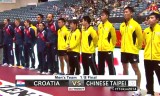 台湾VSクロアチア(決勝Ｔ)世界卓球2014