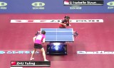朱雨玲VSシユン(準決勝)世界卓球2014