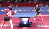 平野早矢香VS呉穎嵐(準決)世界卓球2014